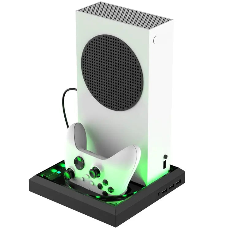 Load image into Gallery viewer, Xbox Series S / X Game Console Holder Stand RGB Light Base (No Remote Control) - Game Gear Hub
