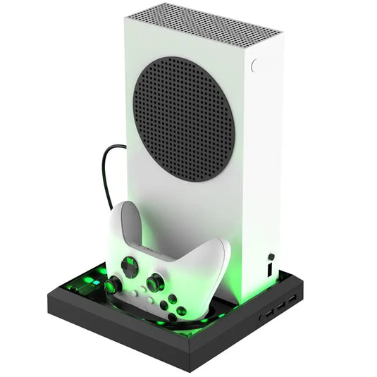 Xbox Series S / X Game Console Holder Stand RGB Light Base (No Remote Control) - Game Gear Hub