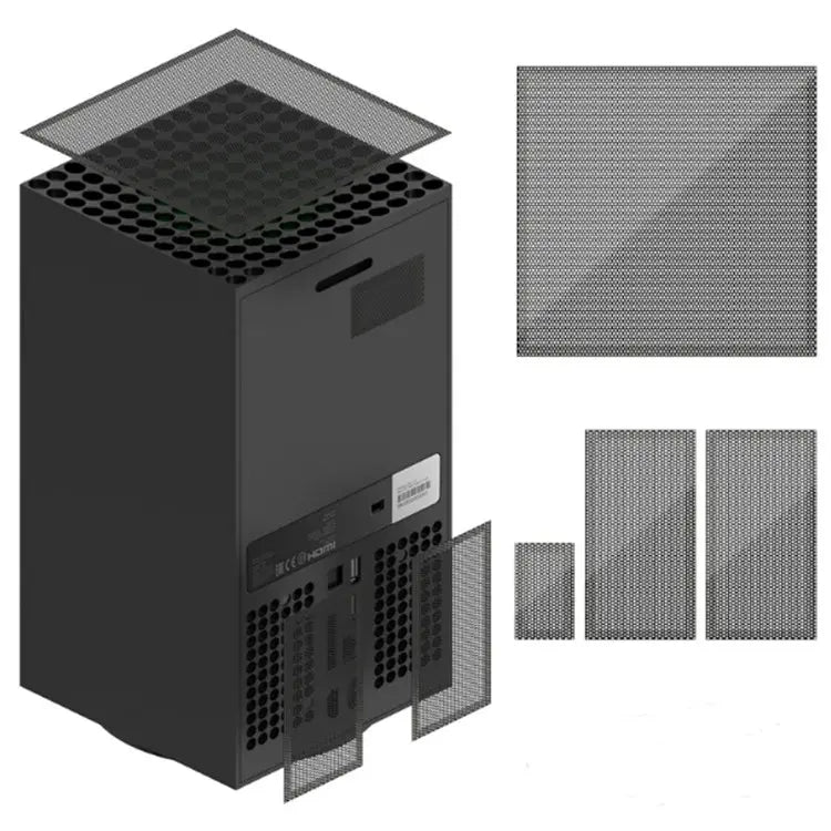 Cargue la imagen en el visor de la galería, Xbox Series X Game Console Mesh Dust Cover, PVC Heat Dissipation Dust-proof Net - Game Gear Hub
