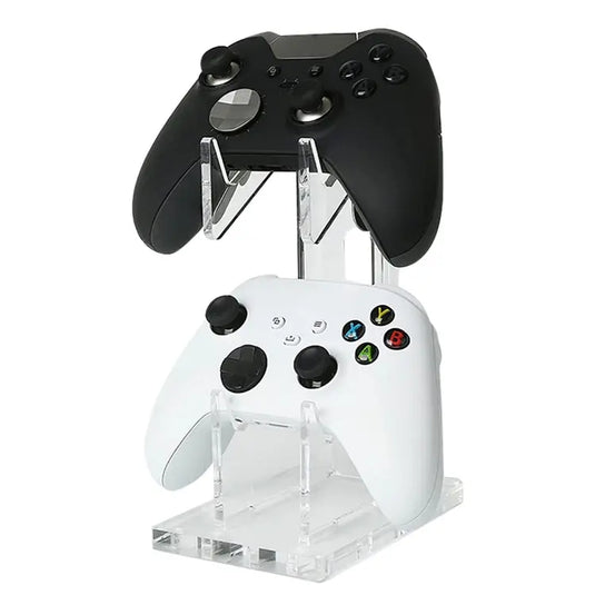 PS4 / Xbox One / Switch Game Controller Holder Desktop Gamepad Storage Holder - Transparent - Game Gear Hub