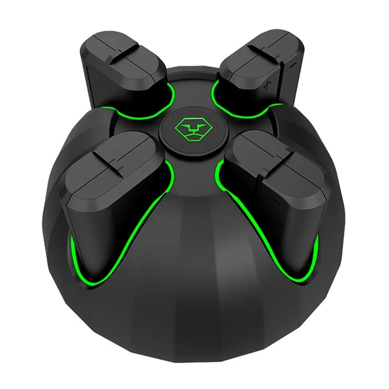 Xbox Game Controller Battery Charging Base Station with 4 x 1100mAh ...