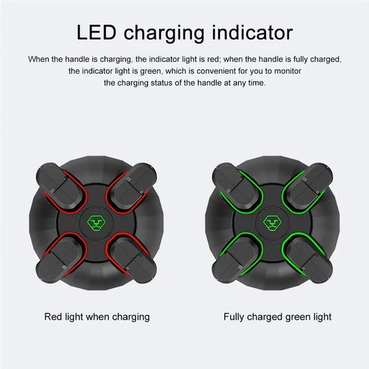 Xbox Game Controller Battery Charging Base with 4 1100mAh Batteries - Game Gear Hub