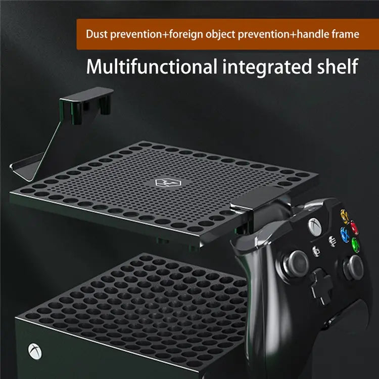 Load image into Gallery viewer, Xbox Series X Host Multifunction Heat Dissipation Dust Cover Game Controller Hanger Headphone Holder Bracket - Game Gear Hub
