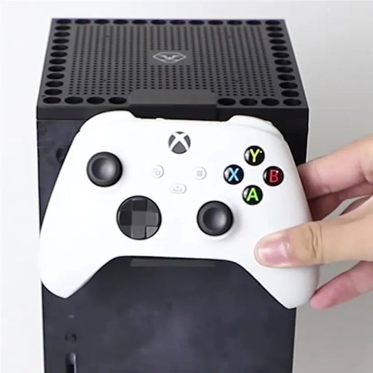 Xbox Series X Host Multifunction Heat Dissipation Dust Cover Game Controller Hanger Headphone Holder Bracket - Game Gear Hub