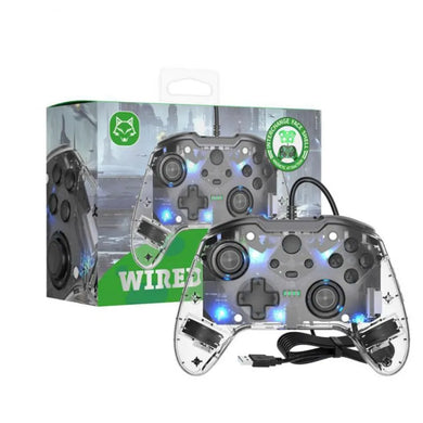 XBOX ONE PC Game Gamepad  Wired Gaming Controller Joystick with Colorful Light - Game Gear Hub