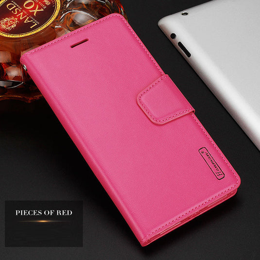 Samsung Galaxy A22 5G Hanman Premium Quality Flip Wallet Leather Case - Polar Tech Australia
