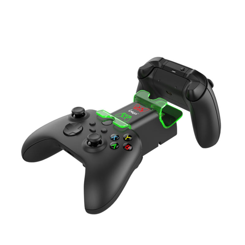 Cargue la imagen en el visor de la galería, Xboxes Series X &amp; S Luminous Base Dock Charging Station with Charging Indicator 2 Batteries - Polar Tech Australia
