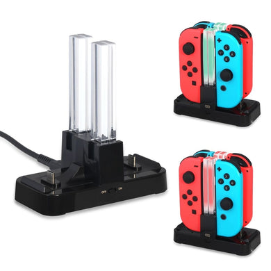 Nintendo Switch Joy-con Pro Game Accessories Charging Dock Charger Station - Game Gear Hub