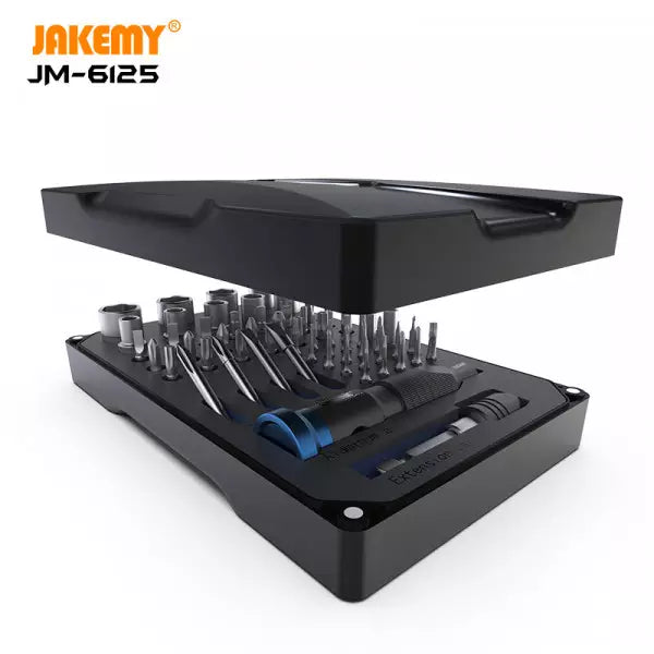 Load image into Gallery viewer, [JM-6125] Jakemy 60 in 1 Multifunctional Portable Combined Screwdriver Set With Storage Box - Polar Tech Australia
