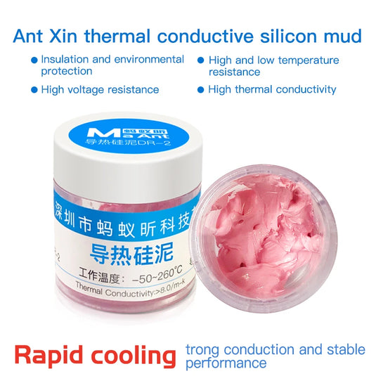 [DR-2] Ma Ant Thermal Conductive Grease Paste Compound Silicone for Gaming XBox Play Station GPU CPU Chipset Cooling Silicone Grease - Polar Tech Australia
