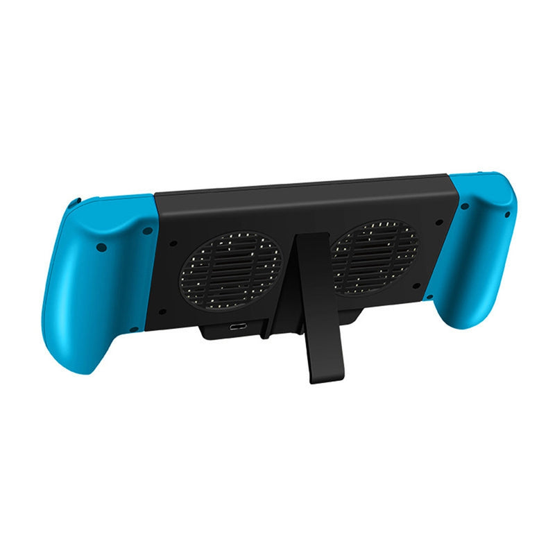 Load image into Gallery viewer, Switch Lite Host Charging Grips Stand Shell Cooling Fan for (Black) - Game Gear Hub
