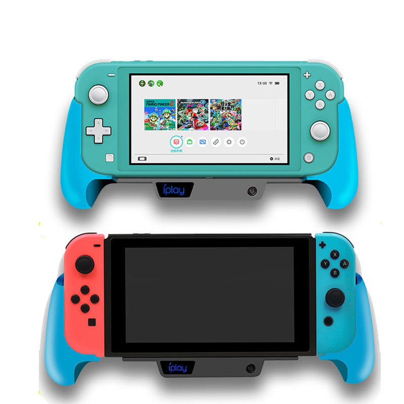 Load image into Gallery viewer, Switch Lite Host Charging Grips Stand Shell Cooling Fan(Blue) - Game Gear Hub
