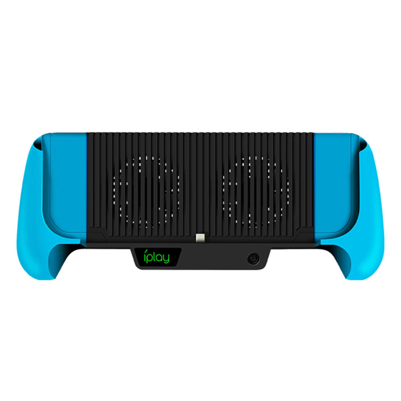 Cargue la imagen en el visor de la galería, Switch Lite Host Charging Grips Stand Shell Cooling Fan(Blue) - Game Gear Hub
