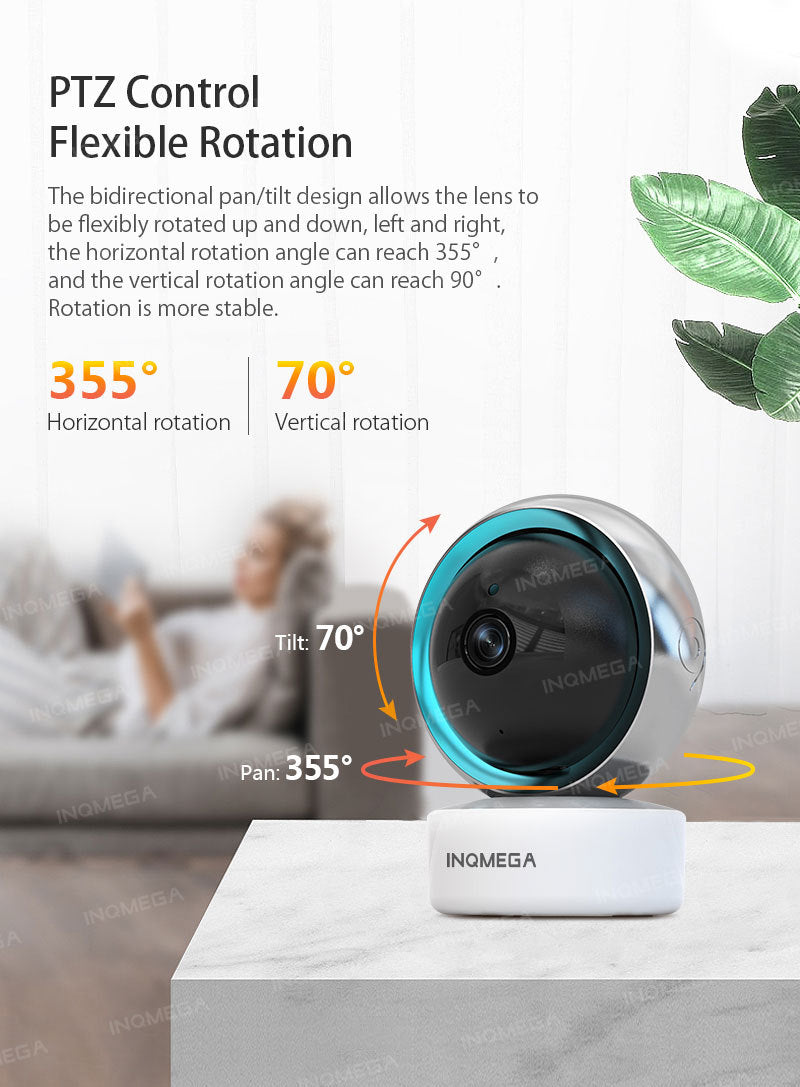 Load image into Gallery viewer, [TUYA Smart Home] 1080P HD Wireless WIFI indoor Security Camera - Polar Tech Australia
