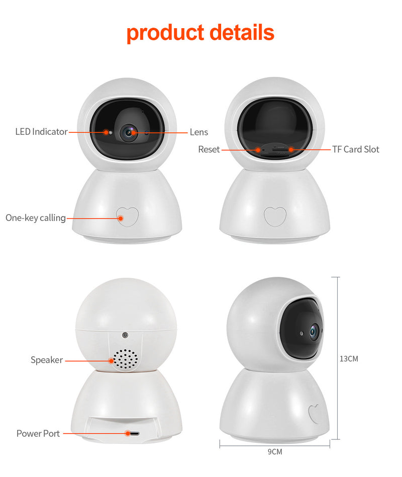 Load image into Gallery viewer, [TUYA Smart Home][Support Dual 2.5GHz/5GHz Band WIFI] Full HD 4MP Wireless WIFI indoor Security Camera - Polar Tech Australia
