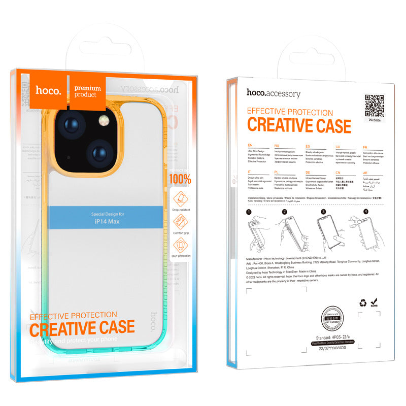 Cargue la imagen en el visor de la galería, HOCO Apple iPhone 14/14 Plus/14 Pro/14 Pro Max TPU Colour Case - Polar Tech Australia

