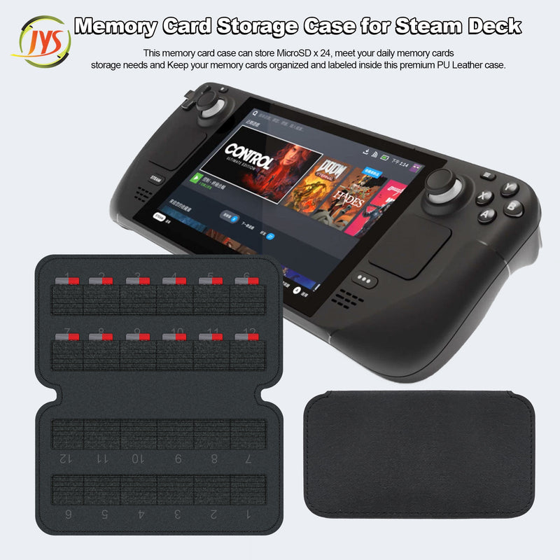 Load image into Gallery viewer, Steam Deck Protection Carry Case Bag  &amp; Game Cards Storage Bag - Game Gear Hub
