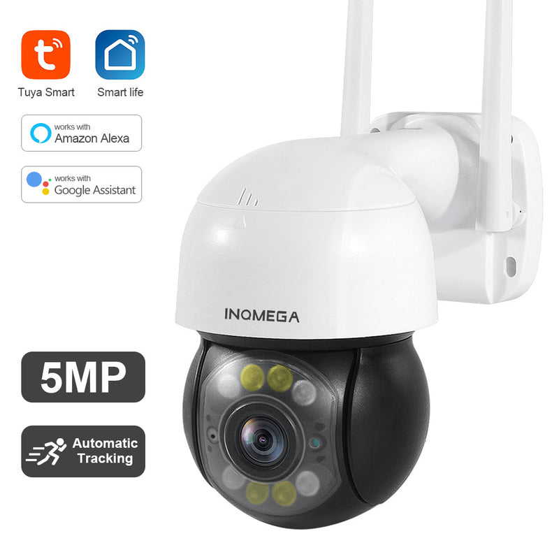 Load image into Gallery viewer, [TUYA Smart Home] Tuya 5MP Wireless WIFI Full HD IP65 Outdoor PTZ Security Camera - Polar Tech Australia
