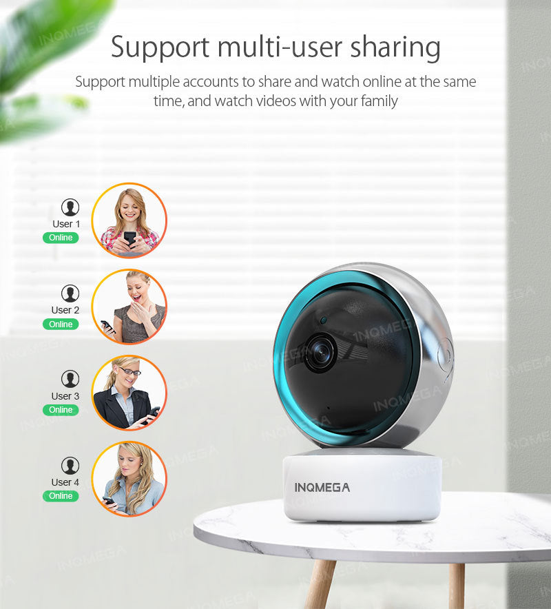 Load image into Gallery viewer, [TUYA Smart Home] 1080P HD Wireless WIFI indoor Security Camera - Polar Tech Australia
