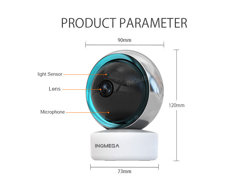 Cargue la imagen en el visor de la galería, [TUYA Smart Home] 1080P HD Wireless WIFI indoor Security Camera - Polar Tech Australia
