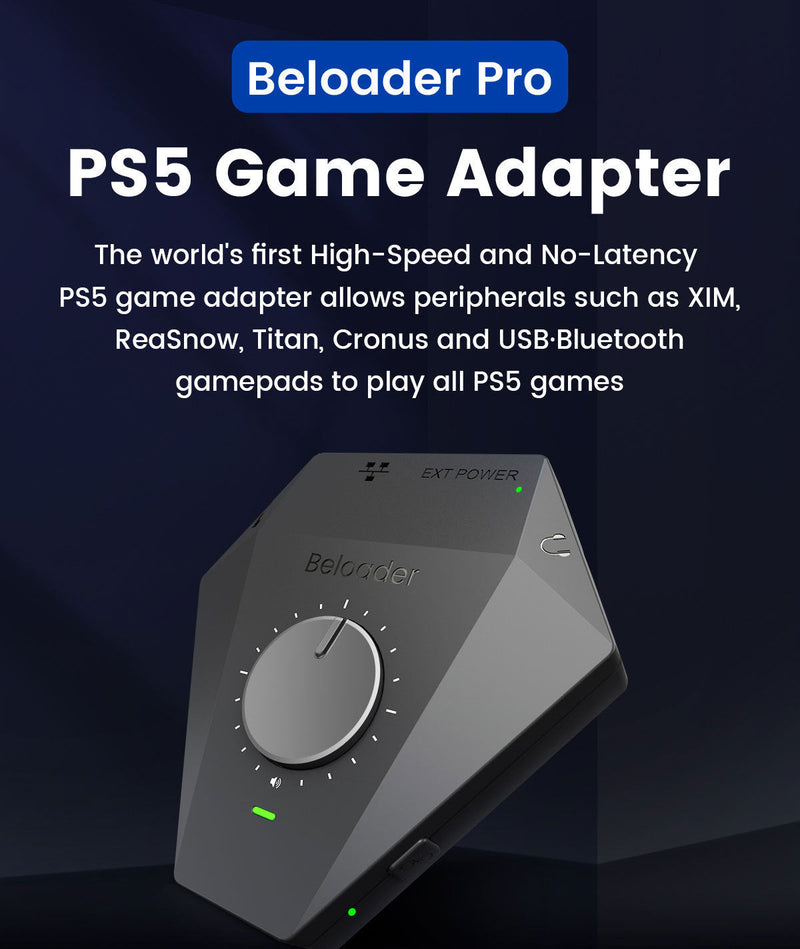 Chargez l&#39;image dans la visionneuse de la galerie, Beloader Pro PlayStation PS5 Gaming Keyboard and Mouse Converter XIM Cronus Zen - Polar Tech Australia
