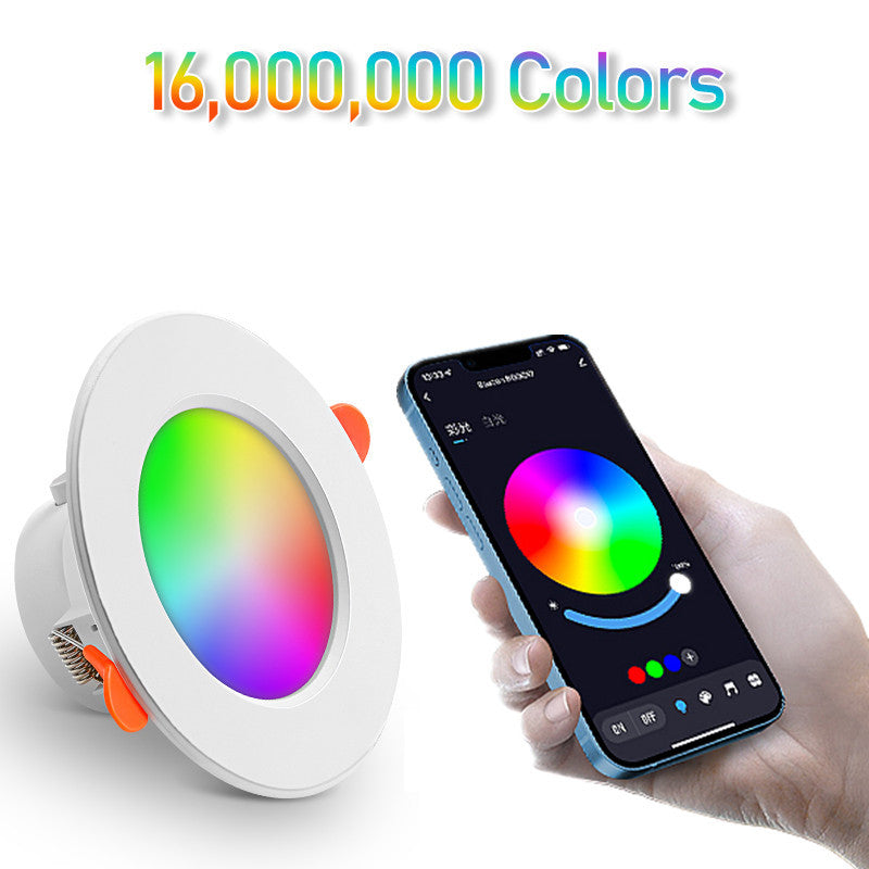 Cargue la imagen en el visor de la galería, [TUYA Smart Home] RGB LED 10W Downlight Ceiling Light Wireless Control - Polar Tech Australia
