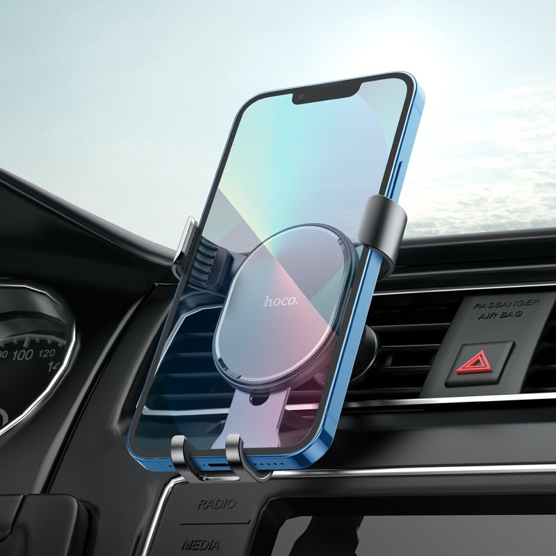 Load image into Gallery viewer, [CA56 Plus] HOCO Universal Metal Armour Aircon Vent Flow Gravity Phone Holder - Polar Tech Australia
