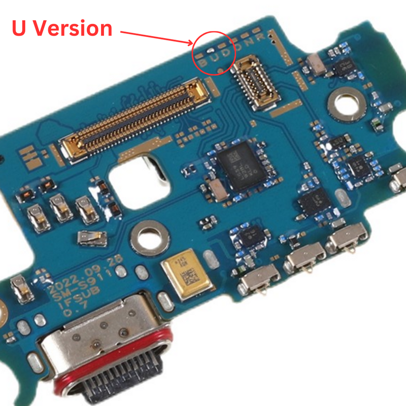 Load image into Gallery viewer, Samsung Galaxy S23 5G (SM-S911) Charging Port &amp; Sim Reader &amp; Mic Sub Board - Polar Tech Australia
