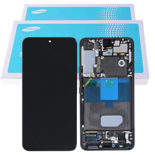 [Samsung Service Pack] Samsung Galaxy S22 (SM-S901) LCD Touch Digitizer Screen Assembly With Frame - Polar Tech Australia