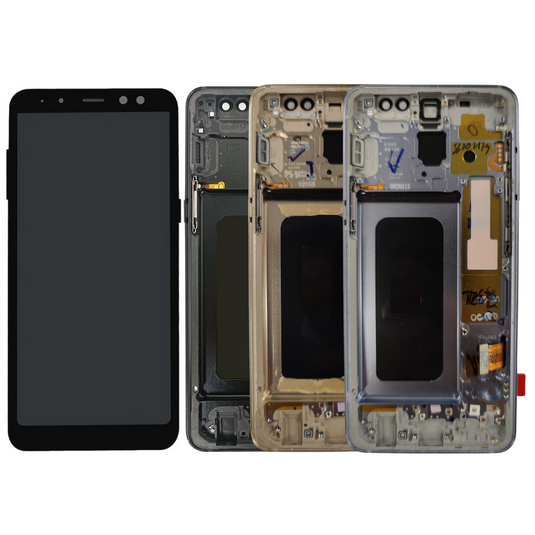 [ORI][With Frame] Samsung Galaxy A8 2018 (A530) LCD Touch Digitizer Screen Assembly - Polar Tech Australia