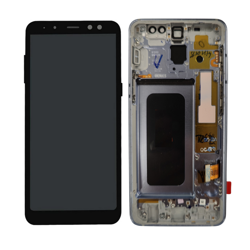 Load image into Gallery viewer, [ORI][With Frame] Samsung Galaxy A8 2018 (A530) LCD Touch Digitizer Screen Assembly - Polar Tech Australia
