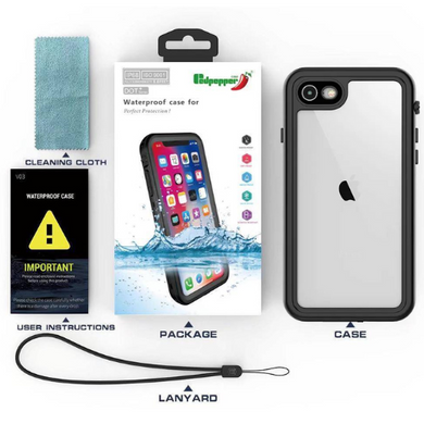 Apple iPhone 6/6s/7/8/Plus/SE Redpepper Full Covered Waterproof Heavy Duty Tough Armor Case - Polar Tech Australia