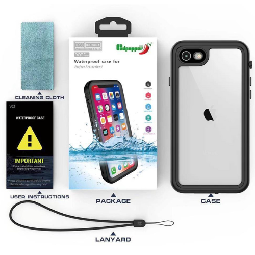 Load image into Gallery viewer, Apple iPhone 6/6s/7/8/Plus/SE Redpepper Full Covered Waterproof Heavy Duty Tough Armor Case - Polar Tech Australia
