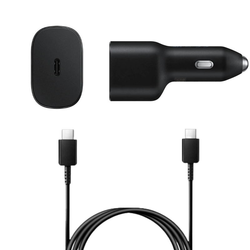 Load image into Gallery viewer, Samsung 25W Fast PD Type-C USB-C Car Charger Power Adapter With Cable - Polar Tech Australia
