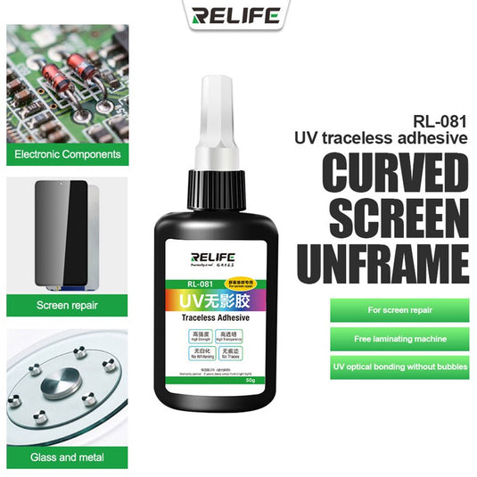 [50ML][RL-081] UV LOCA Glue Adhesive for Cell Phone LCD Digitizer Screen Repair - Polar Tech Australia