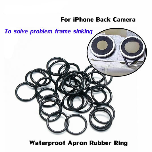 [50pcs] iPhone X-14 Pro Max Rear Camera Water Proof Rubber for Replacing Back Glass Repair - Polar Tech Australia