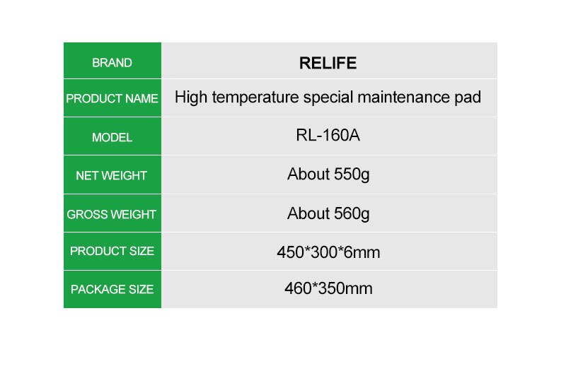 Load image into Gallery viewer, [RL-160A][45cm x 30cm] Sunshine Repair Pad Insulation Heat-Resistant Soldering Station Silicon Soldering Mat Work Pad Desk for BGA Soldering Station - Polar Tech Australia
