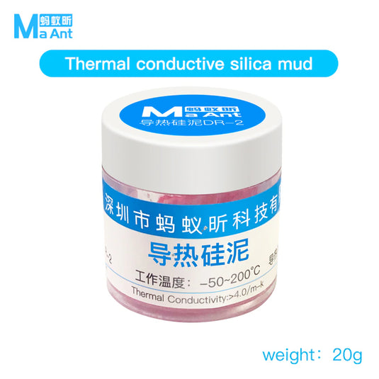 [DR-2] Ma Ant Thermal Conductive Grease Paste Compound Silicone for Gaming XBox Play Station GPU CPU Chipset Cooling Silicone Grease - Polar Tech Australia