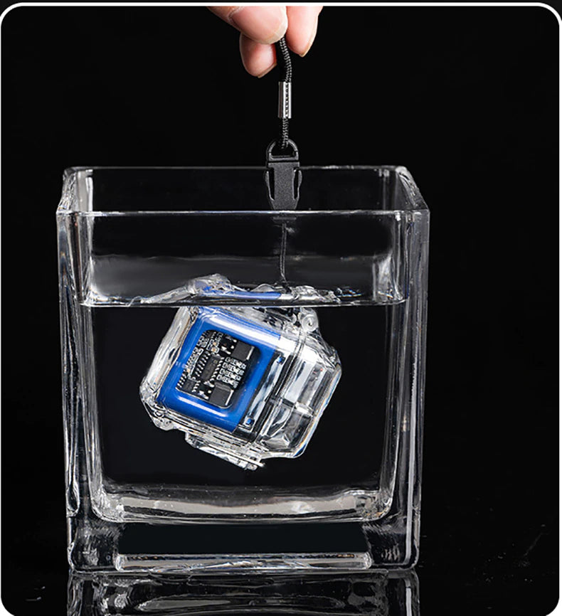 Load image into Gallery viewer, Cyber Punk Style Transparent Super Cool Windproof Waterproof Electric Cigarette Lighter Men Gift - Polar Tech Australia
