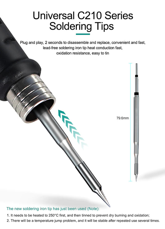 [T210] SUNSHINE GVM Soldering Station Professional Mobile Phone Repair Tool Instant Temperature Soldering Station Quick Heating - Polar Tech Australia