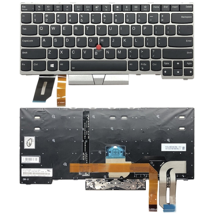 Cargue la imagen en el visor de la galería, Lenovo ThinkPad Yoga E480 L480 T480s Yoga L380 L390 Laptop Replacement Keyboard With Backlit - Polar Tech Australia
