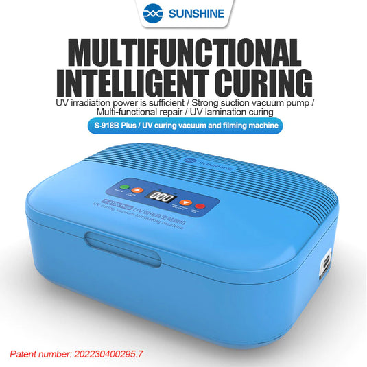 S 918B Plus AU Plug SUNSHINE Lighweigt High Power 2 in 1 UV