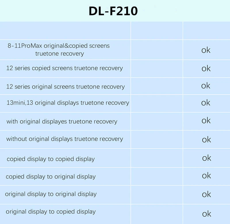 Load image into Gallery viewer, [DL F210] Sunshine Relife iPhone 8/iPhone X/11/12/13/14 Ture Tone Recovery Repair Programmer Instrument - Polar Tech Australia
