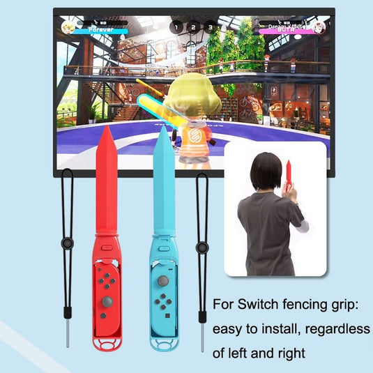 Switch 18 In 1 Lightsaber + Golf Racket + Grip Somatosensory Sports Set - Game Gear Hub