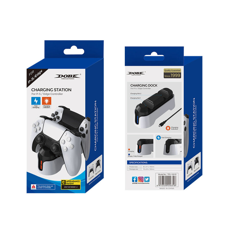 Chargez l&#39;image dans la visionneuse de la galerie, PS5 / PS5 DualSense Edge Controller Dual Gamepad Charging Base Stand - Polar Tech Australia
