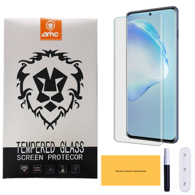 [AMC Installation Kit][UV Glue] Premium Quality Samsung Galaxy S10 / S10 Plus / S10 5G - UV Curved Glue Tempered Glass Screen Protector - Polar Tech Australia