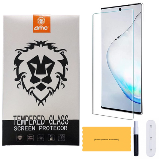 [AMC Installation Kit][UV Glue] Premium Quality Samsung Note 10 & Note 10 Plus UV Curved Glue Tempered Glass Screen Protector - Polar Tech Australia