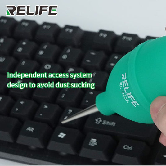 [RL-043A] Relife 2 In 1 Phone Repair Dust Cleaner Air Blower Ball Cleaning Pen for Phone PCB PC Keyboard Dust Removing Camera Lens Cleaning - Polar Tech Australia