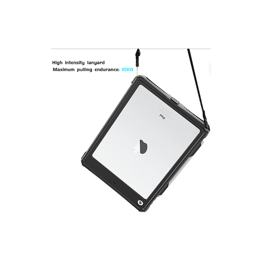 Apple iPad 7th 2019 & 8th 2020 & 9th 2021 10.2" Shellbox Waterproof Heavy Duty Lifeproof Style Case - Polar Tech Australia