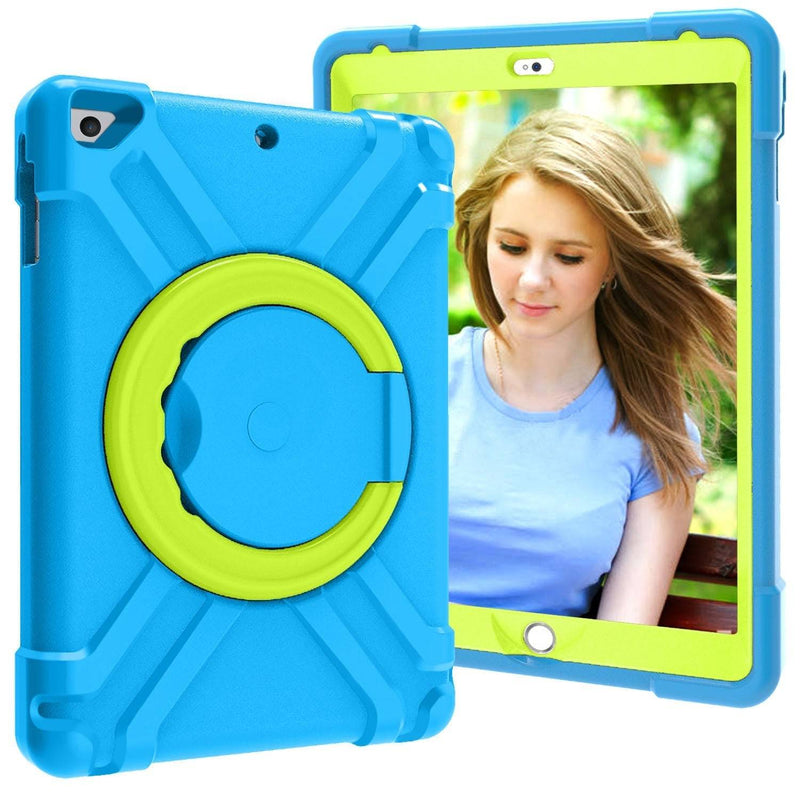 Cargue la imagen en el visor de la galería, Apple iPad 7th 8th 9th 10.2&quot; EVA Kid Friendly Heavy Duty Case with Handle Stand Ring - Polar Tech Australia
